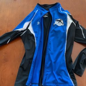 Long sleeve zip up jacket